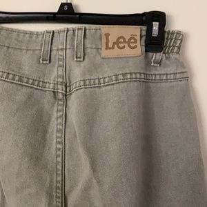 Lee vintage sage green mom jeans